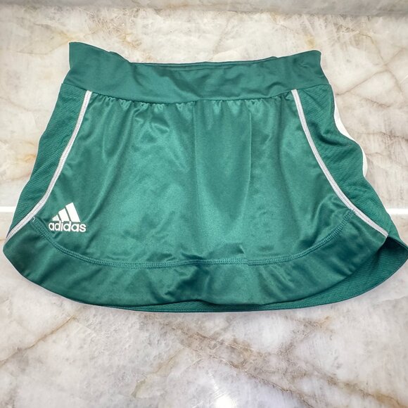 Adidas Climacool Green Athletic Skort Skirt - Picture 1 of 11